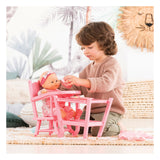 Corolle Mon Grand Poupon Doll Chair Pink