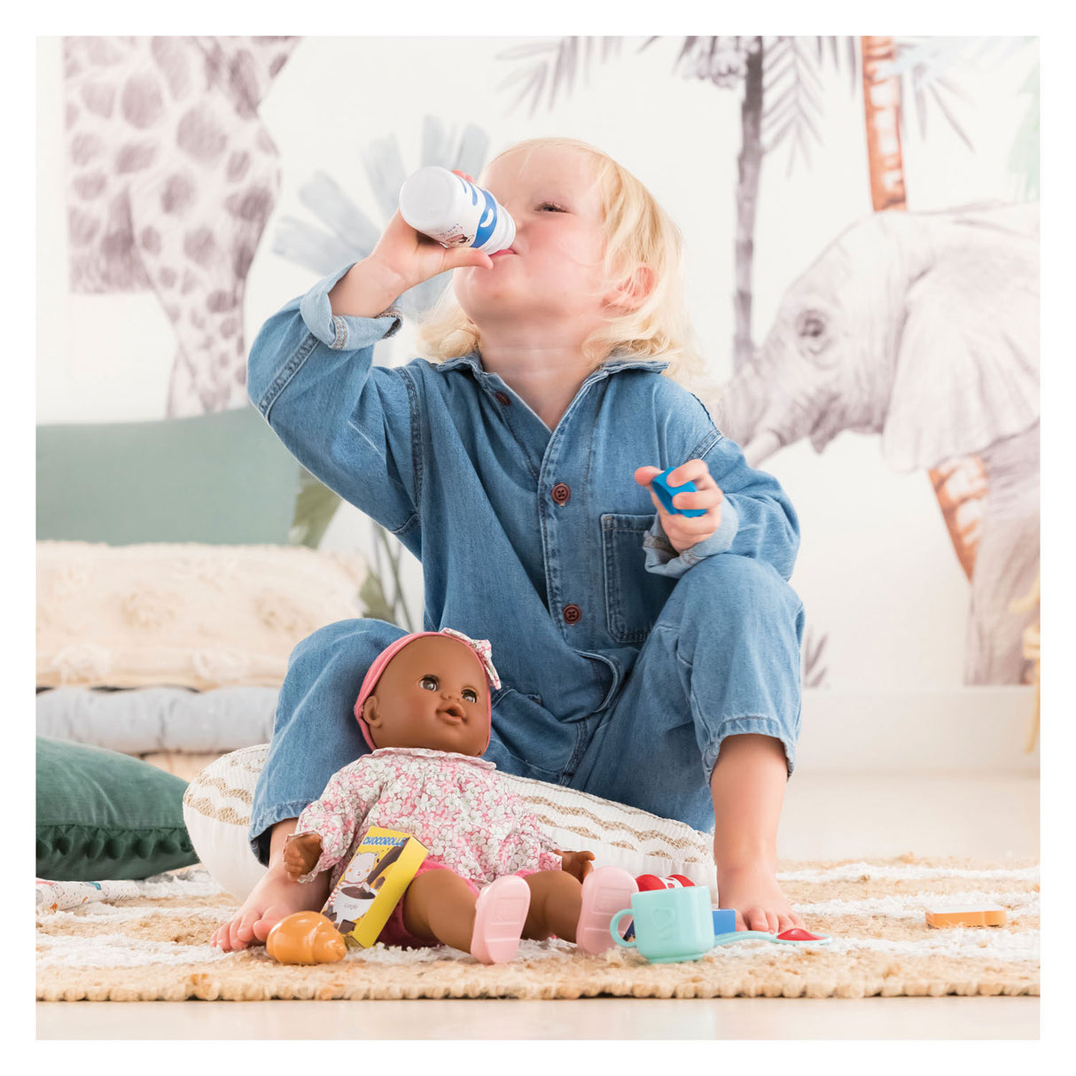 Corolle Mon Grand Poupon Dolls Care Set Morgenmad