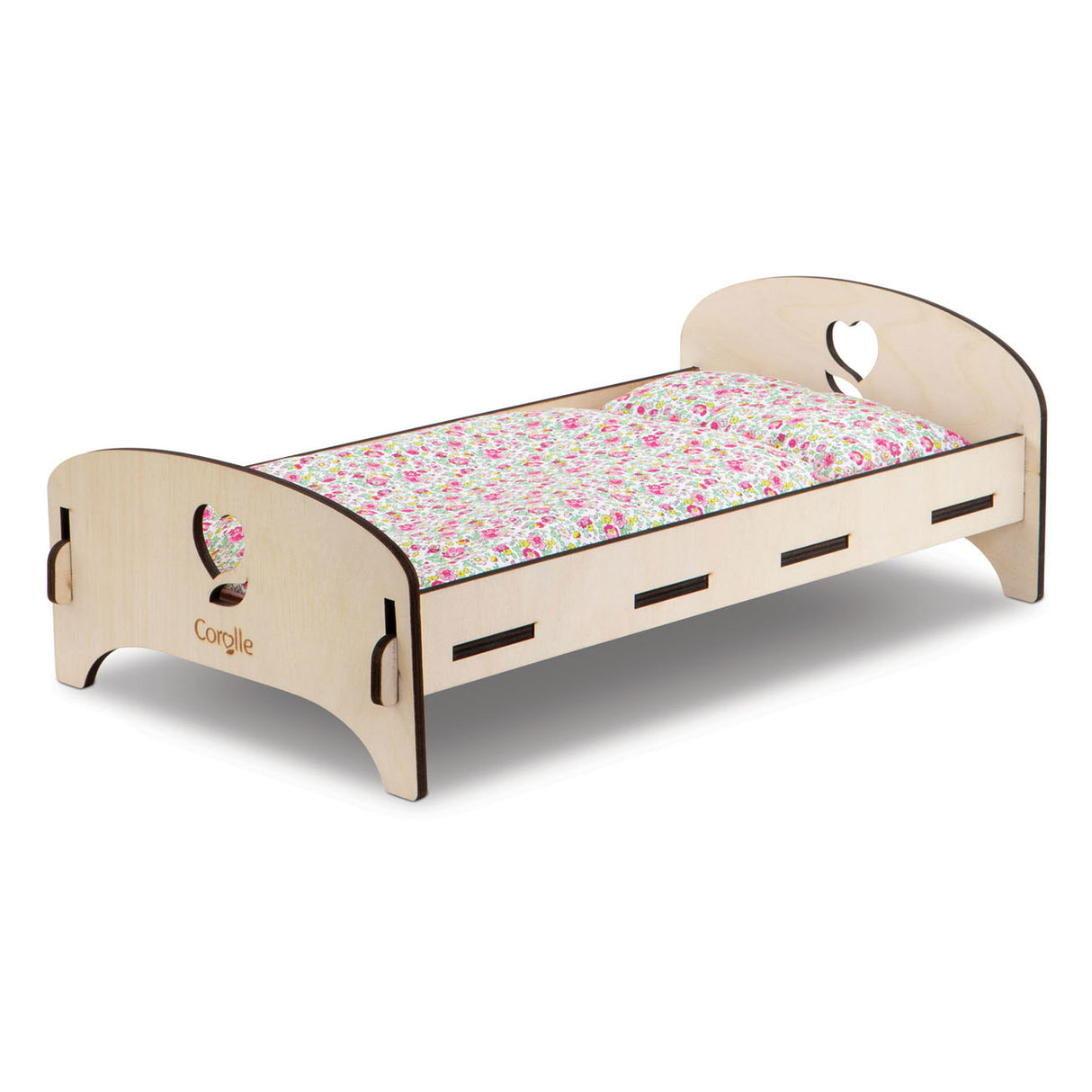 Corolle Holzpuppenbett floral