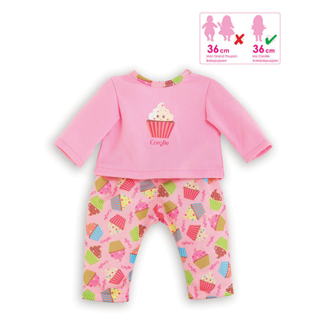 Corolle Ma Poppen Pyjama Cupcake