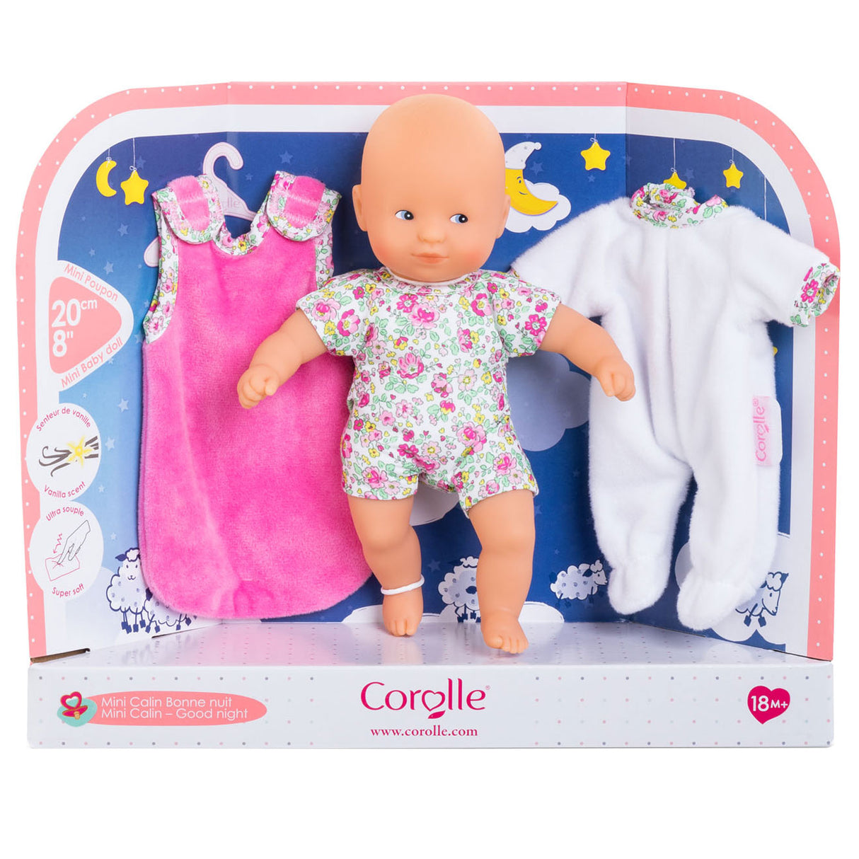 Corolle mon Premier Poupon Babypop Good Night Set, 30 cm