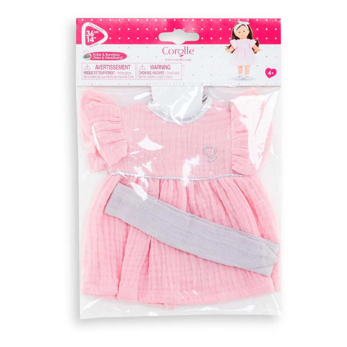 Ma Corolle - Doll dress with headband