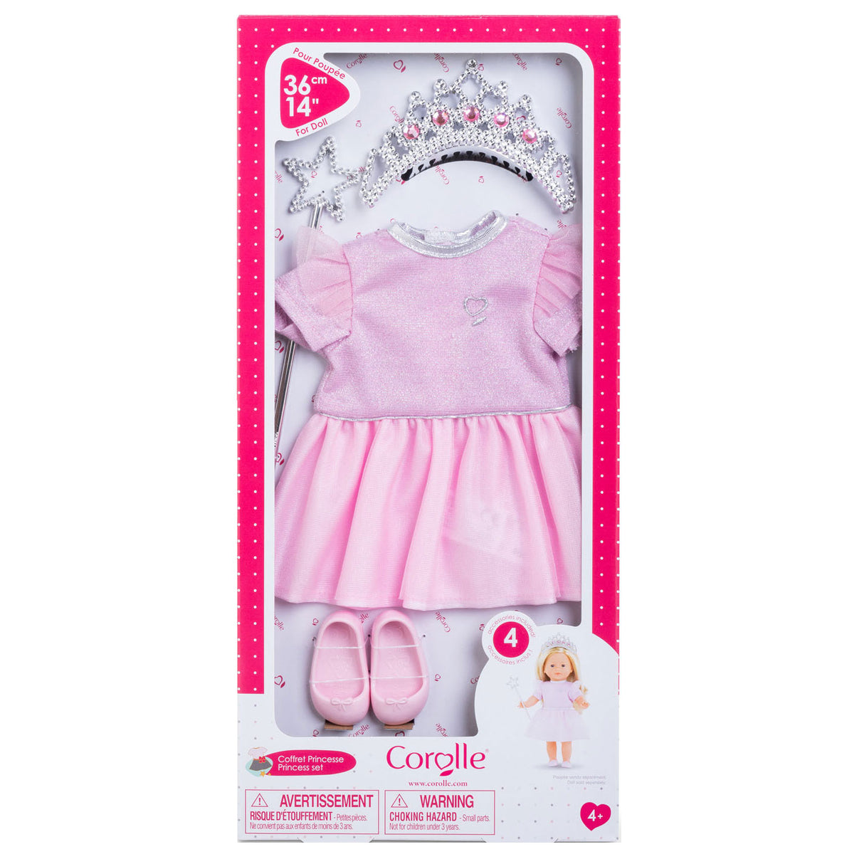 Corolelle ma poppnoutfit Prinzessin