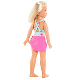 Corolle Girls Modepop Valentine Beach Set