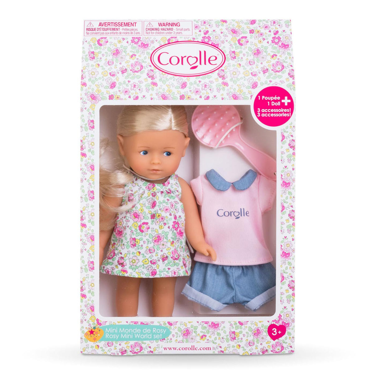 Les Trendies Corolle Mini Corolline Pop - Rosy, 20 cm