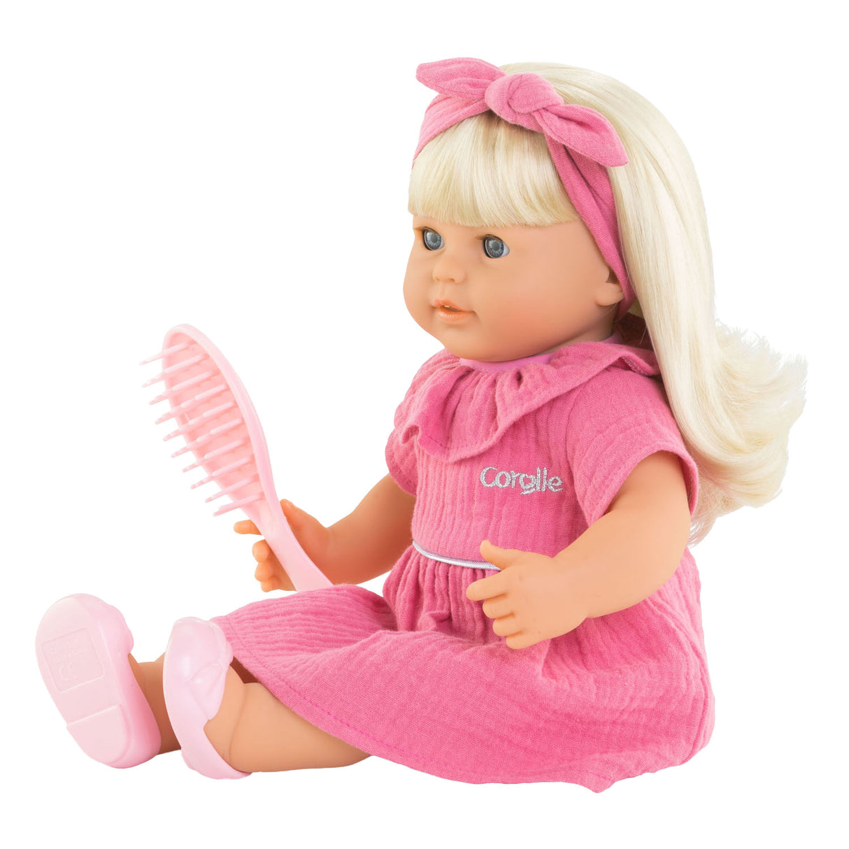 Corolle Mon Grand Poupon Babypop with Long Hair - Jade, 36cm