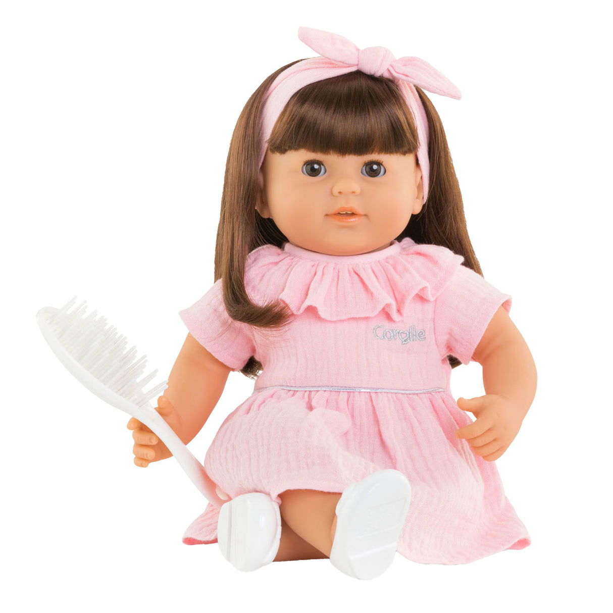 Corolle Mon Grand Poupon Babypop z dolgimi lasmi - Julie, 36 cm