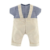 Corolle Mon Poupon Dungarees Ecru och T-shirt, 30 cm