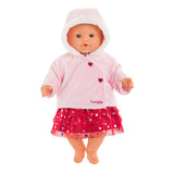 Corolle mon Grand Poupon Jacket Hartjes Pink, 36 cm