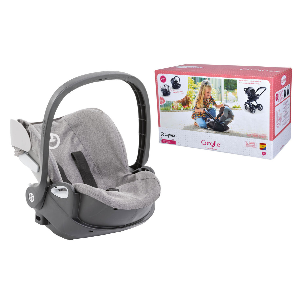 Corolle Mouth Grand Poupon Cybex Foteal