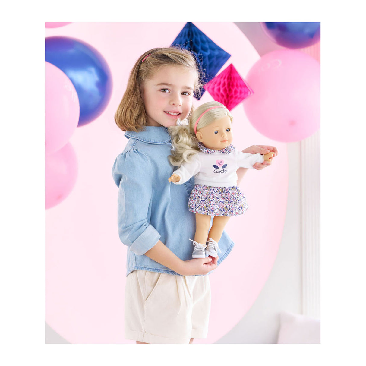 Corolle Ma Babypop med Long Haren Clemence, 36 cm