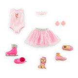 Corolle Girls Valentine Ballerina Modepop Set