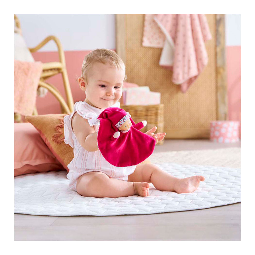 Corolle tidoudou - pink grenadine cuddle cloth, 17cm