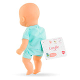 Doll leanbh folctha Corolle - gorm, 20cm