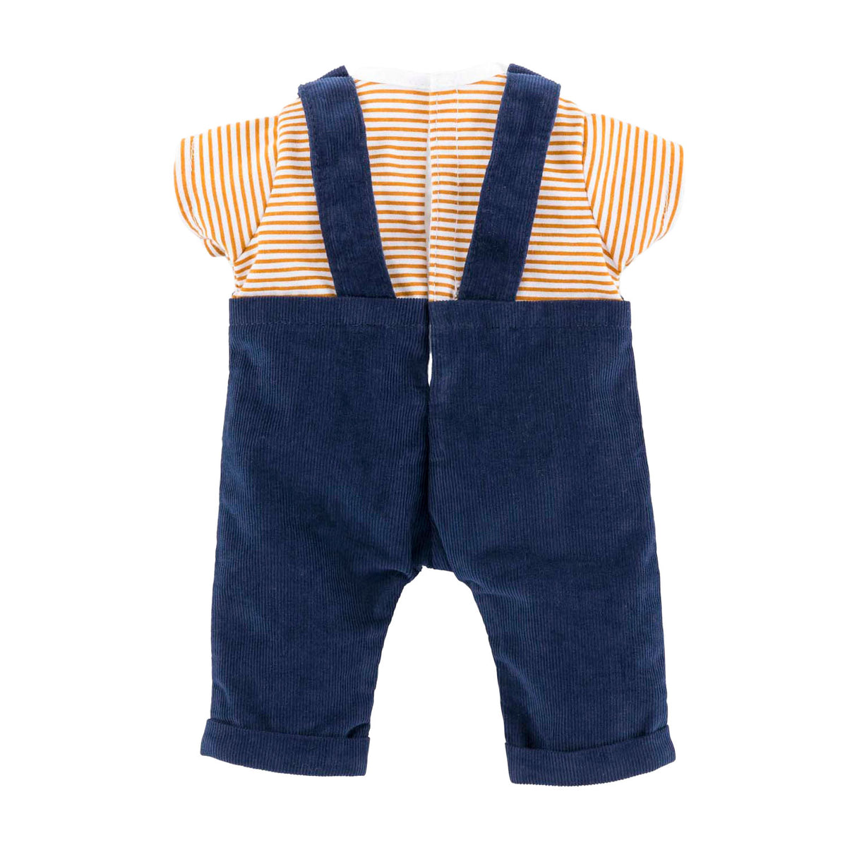 Camiseta Corolle e macacão azul marinho, 36cm