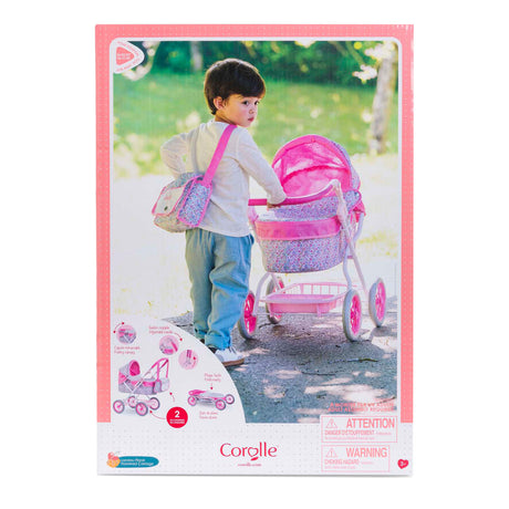 Corolle dukkevognsblomster til babydukke på 36-42cm