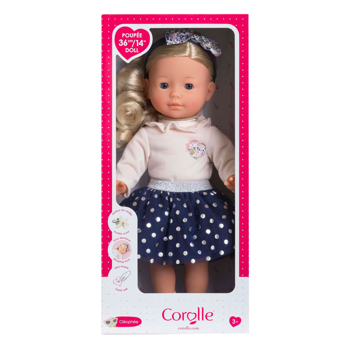 Corolle doll cléophée, 36cm.