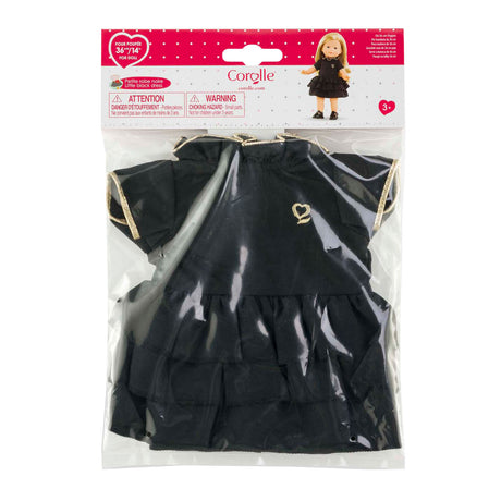 Corolle schwarzes Kleid für Babypuppe, 36 cm