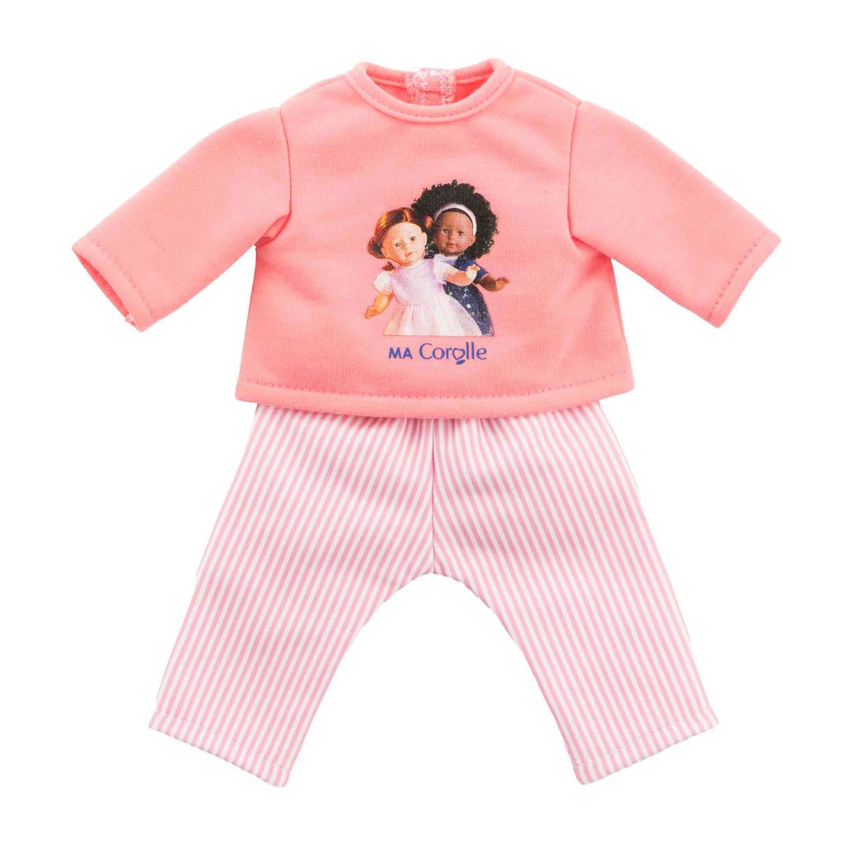 Corolle rosa pyjamas för dockor på 36cm, 2 st.