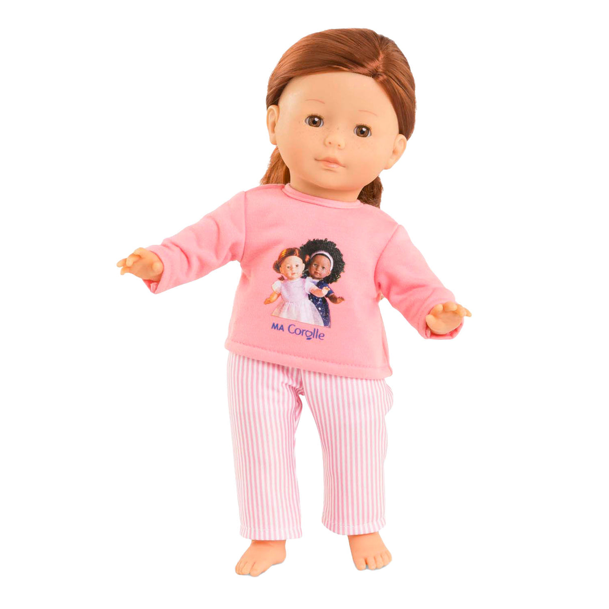 Corolle pink pajamas for dolls of 36cm, 2 pieces.