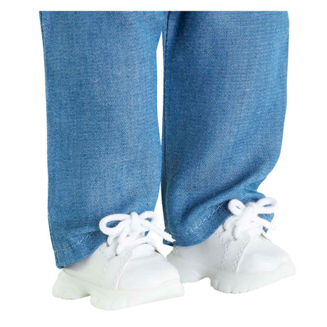 Corolle Sneakers Puppen weiß 36cm - Puppenzubehör Schuhe.