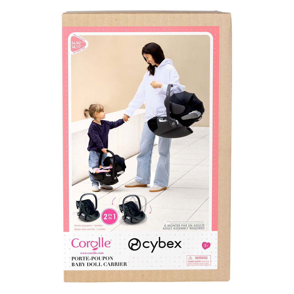 Corolle carrier 2-in-1 - 36 42cm