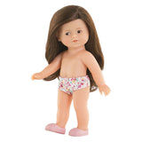 Corolle mini baby doll romy with 3 accessories - 20cm
