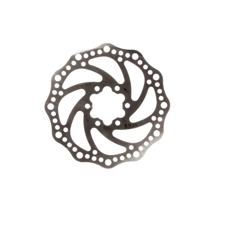 brake disc 160 mm 6-hole steel silver