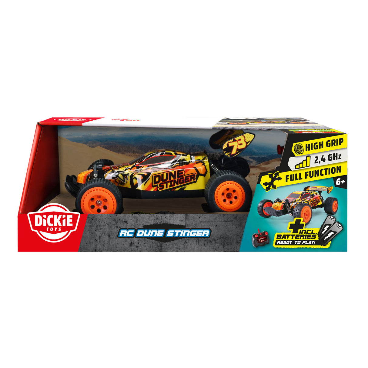 Dickie RC lagrer Auto Dune Stinger RTR