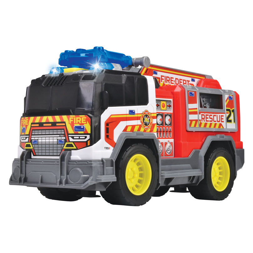 Camion de pompiers Dickie avec lumière et son