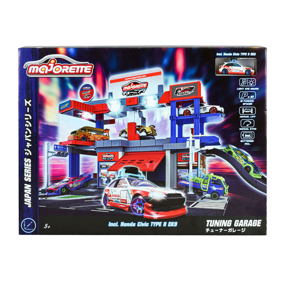 Majorette Japan Series Tuning Garage Play set