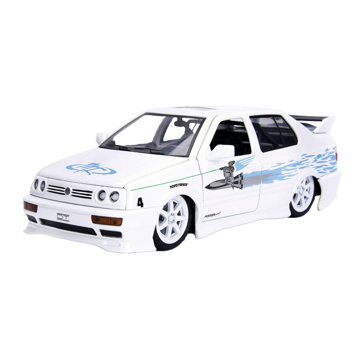 GIODATURA Jada Jada Die Cast Fast and Furious 1995 Volkswagen Jetta 1:24