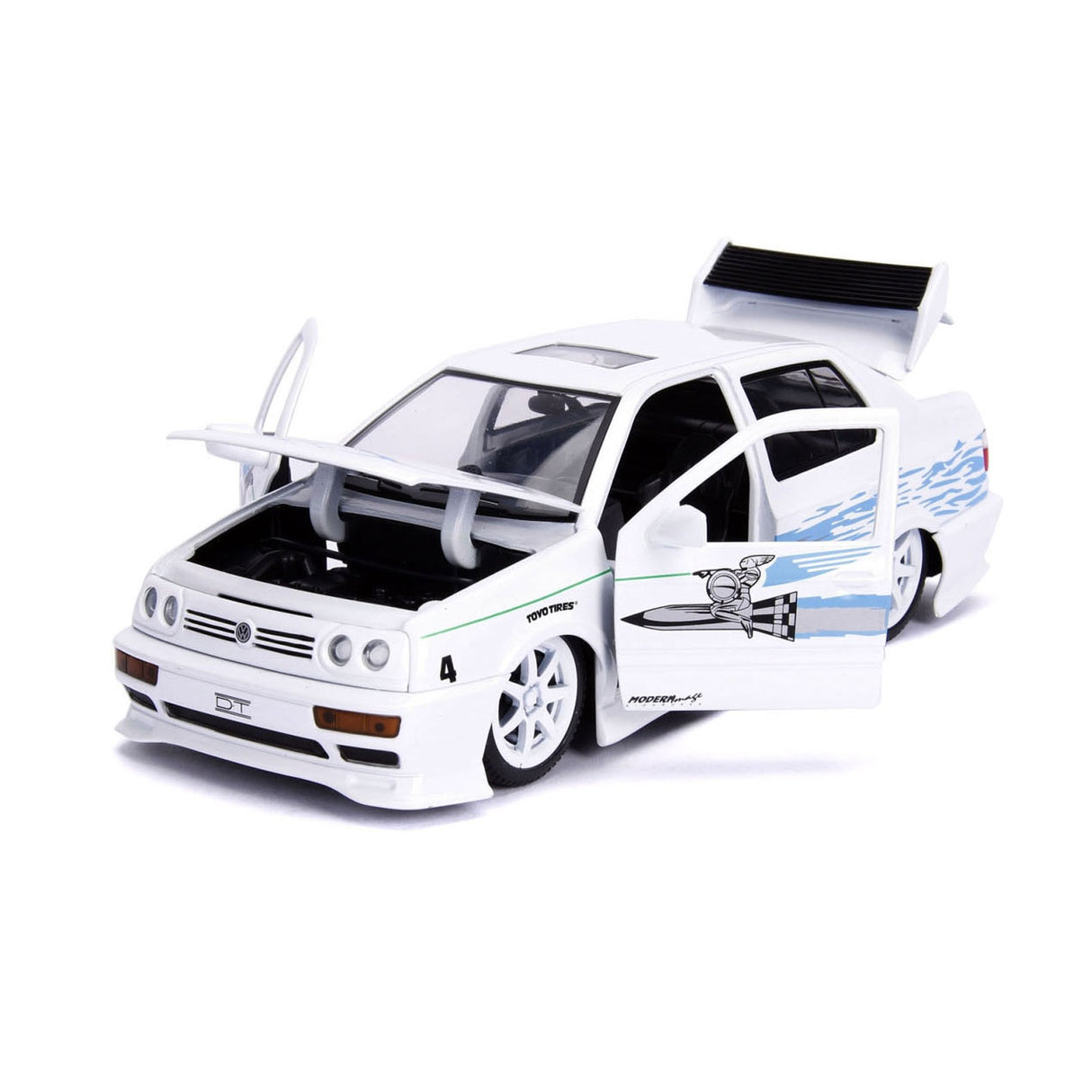 GIODATURA Jada Jada Die Cast Fast and Furious 1995 Volkswagen Jetta 1:24