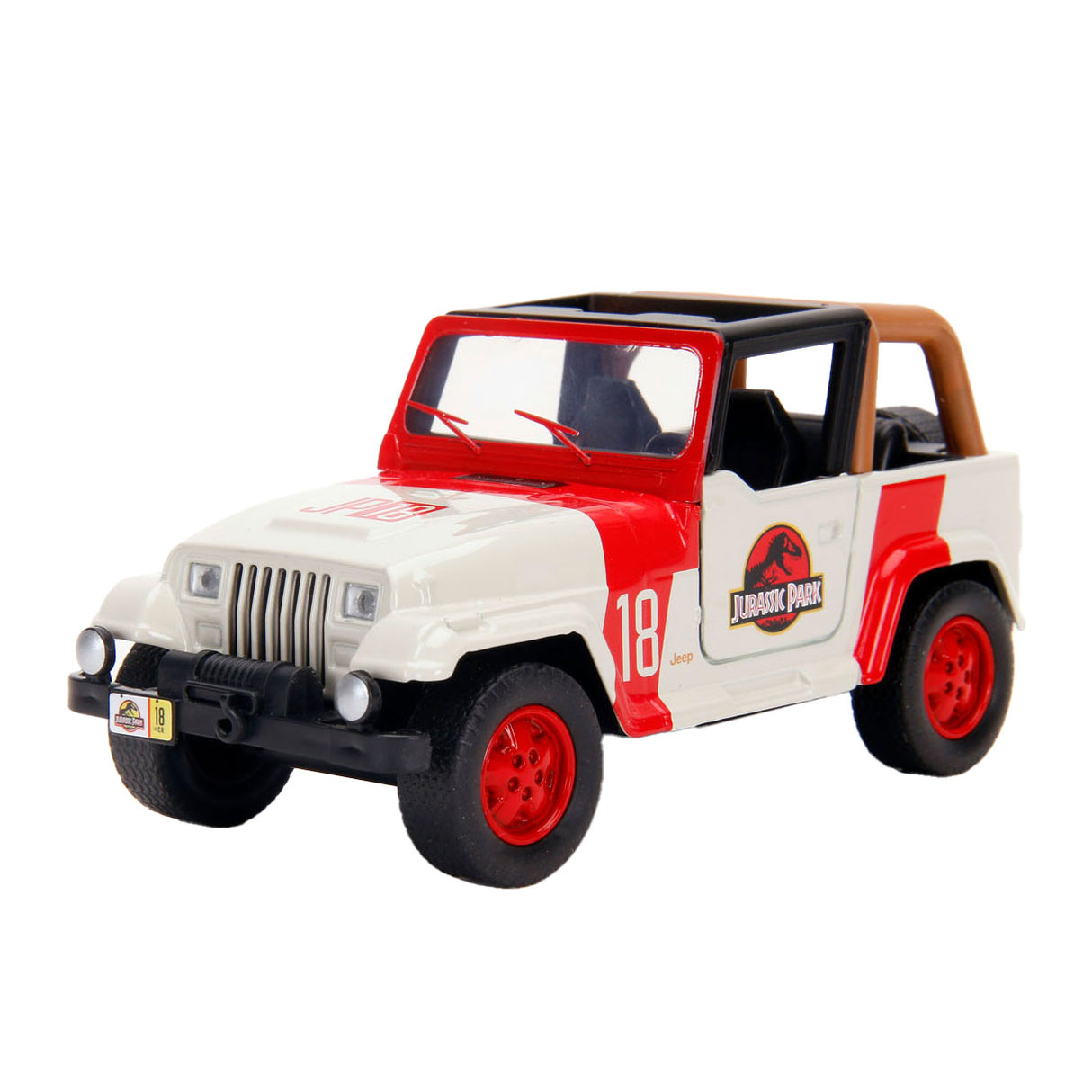 Jada Toys Jada Die obsazení Jurassic World Jeep Wrangler 1:32