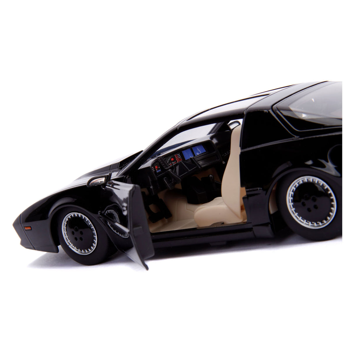 Punti di Jada Jada Die Cast Knigh Rider 1982 Pontiac Trans Am Auto 1:24