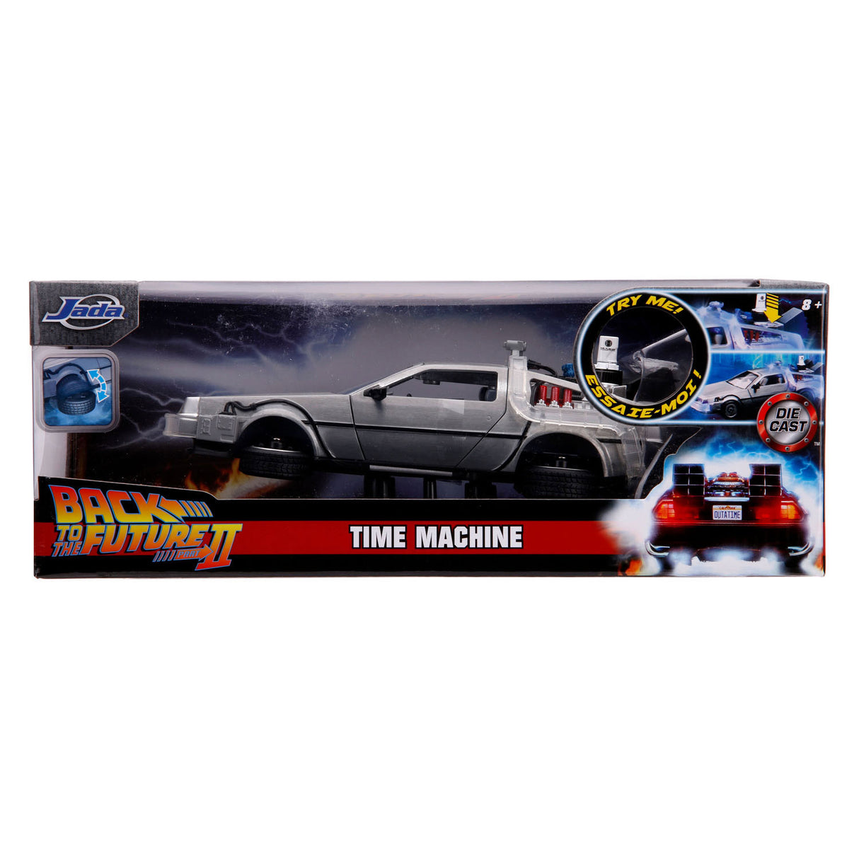 Jada Toys Jada Die Time Time Machine Back to the Future 2 1:24