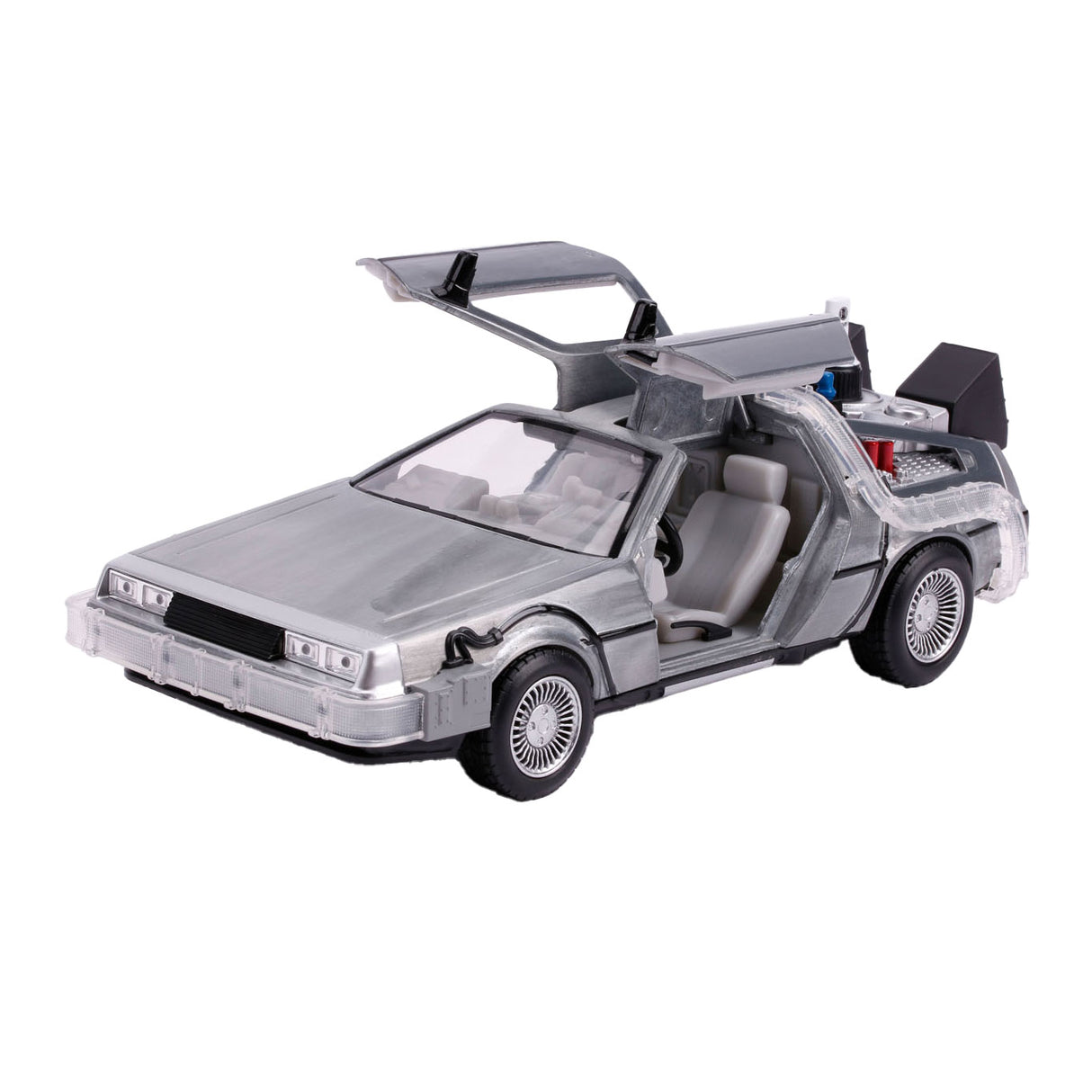 Jada Toys Jada Die Cast Time Machine tillbaka till framtiden 2 1:24