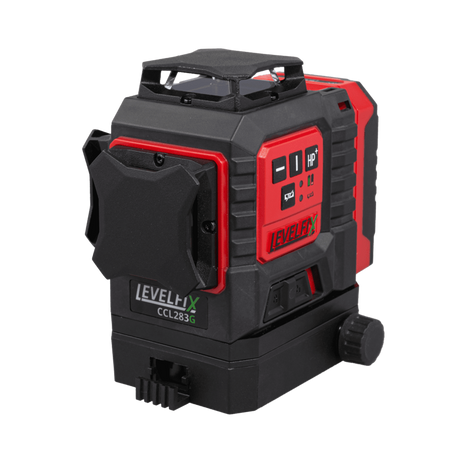 Levelfix kužeľový krížový čiarový laser 3x360° 3d ccl283g zelený