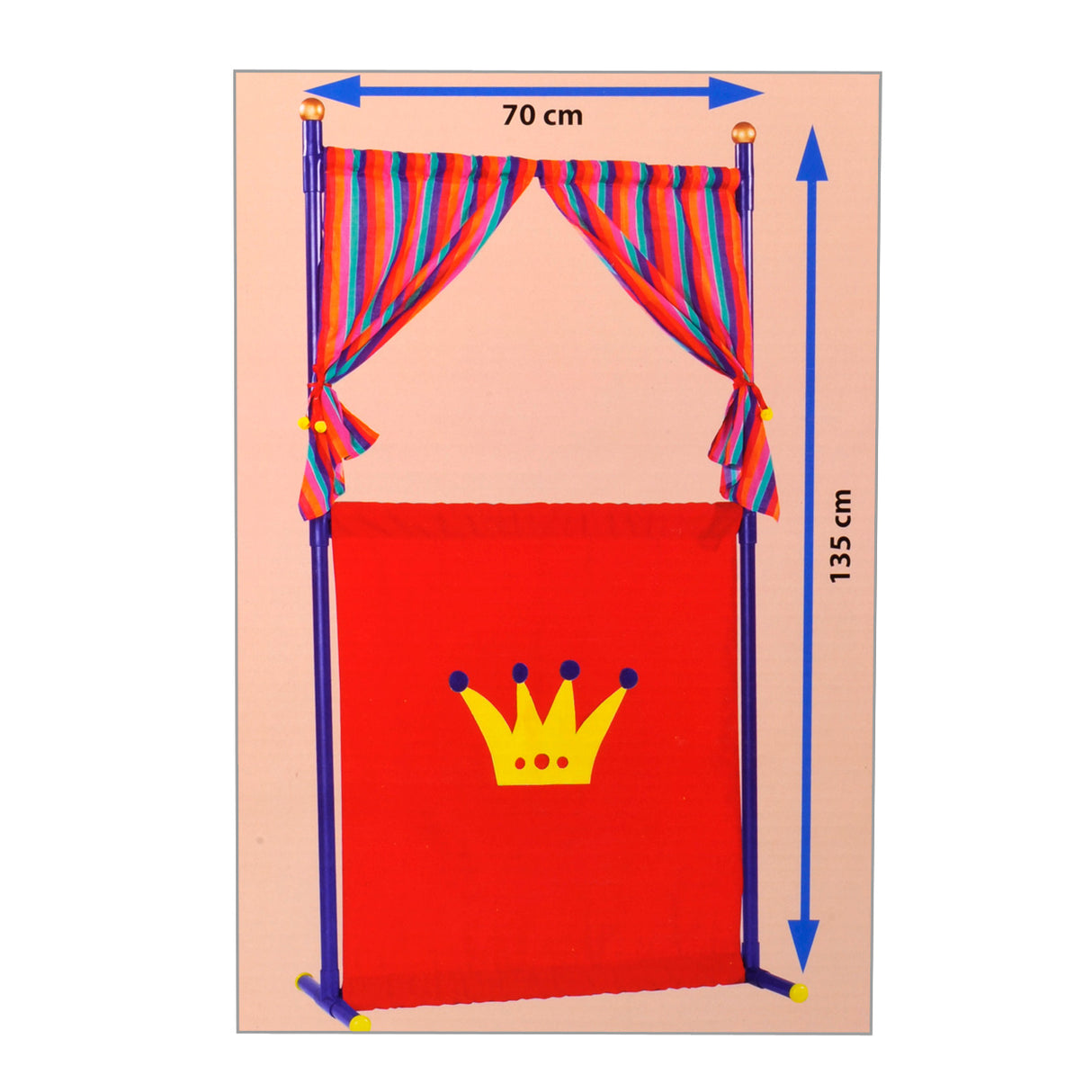 Simba Poppen Theater mat 4 Hand Puppets