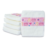New born baby diapers, 5 pcs.