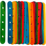 Creativ company https: www.cchobby.nl construction sticks-l-15-cm-b-1-8-cm-hole size-4-mm-diverse-colours-20-div-1-box