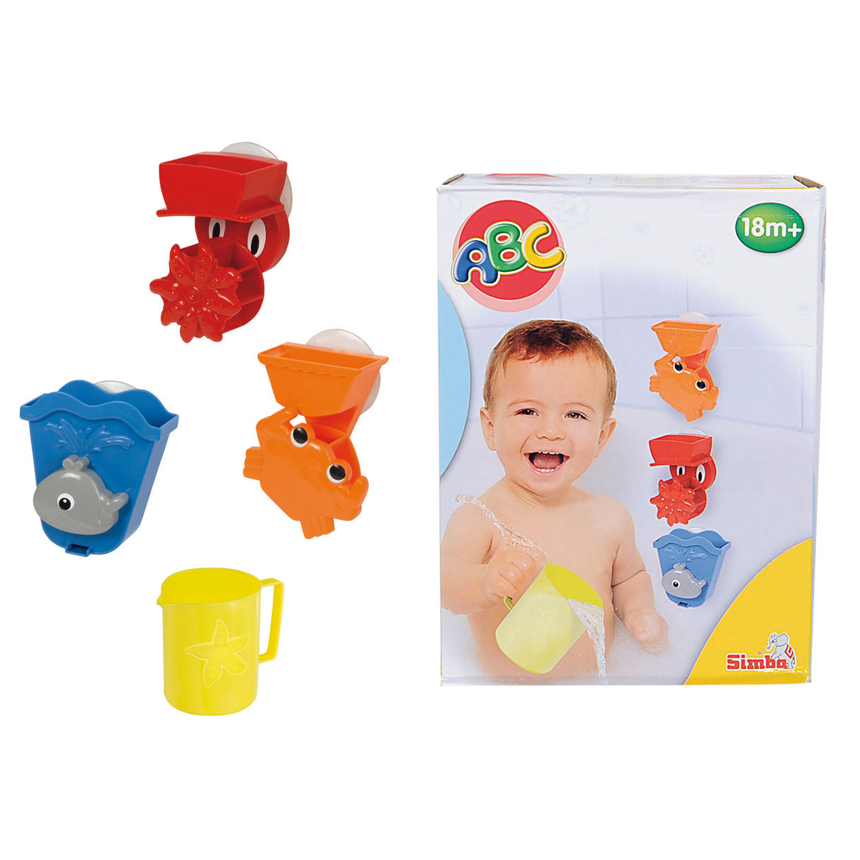 Simba Bath Play Set 4 impreza