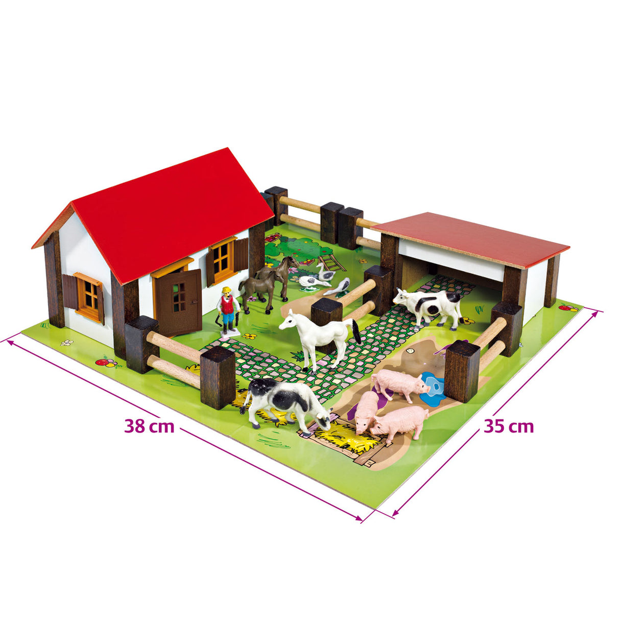 Fazenda Eichhorn incl. animais e acessórios