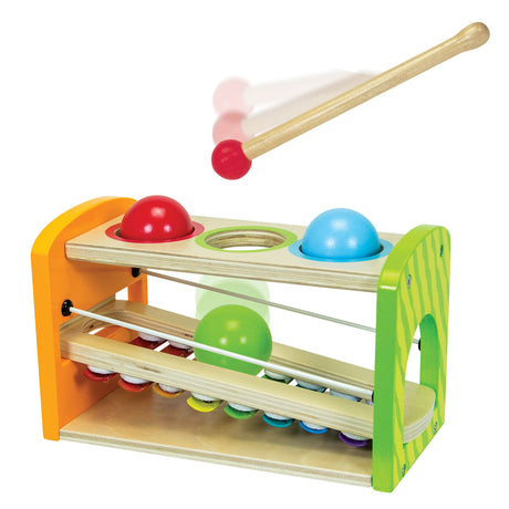 Eichhorn hammering bench with xylophone, 5-piece.
