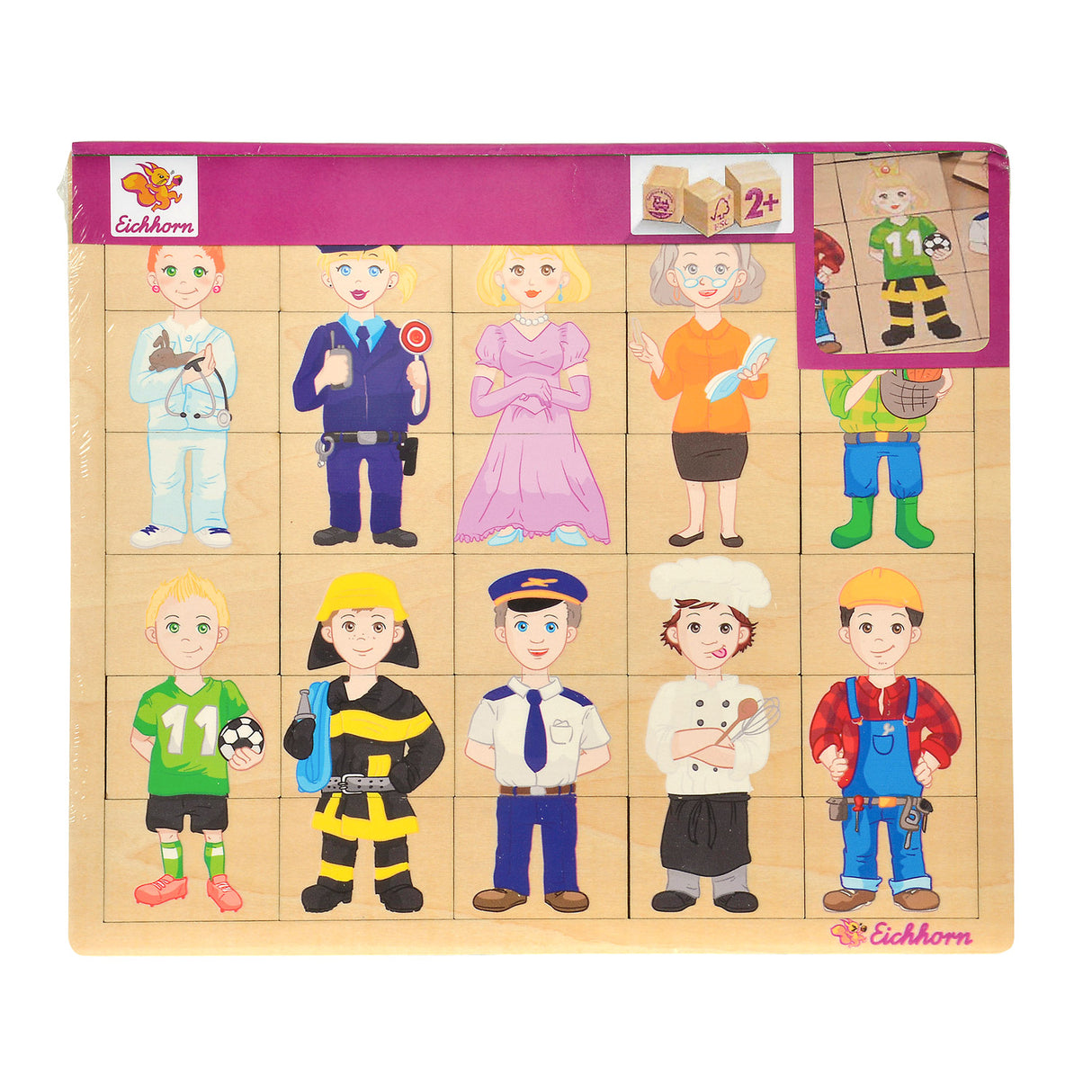 Eichhorn Wood Puzzle Professions, 30 ..