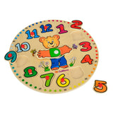 Eichhorn Wooden Learning Clock