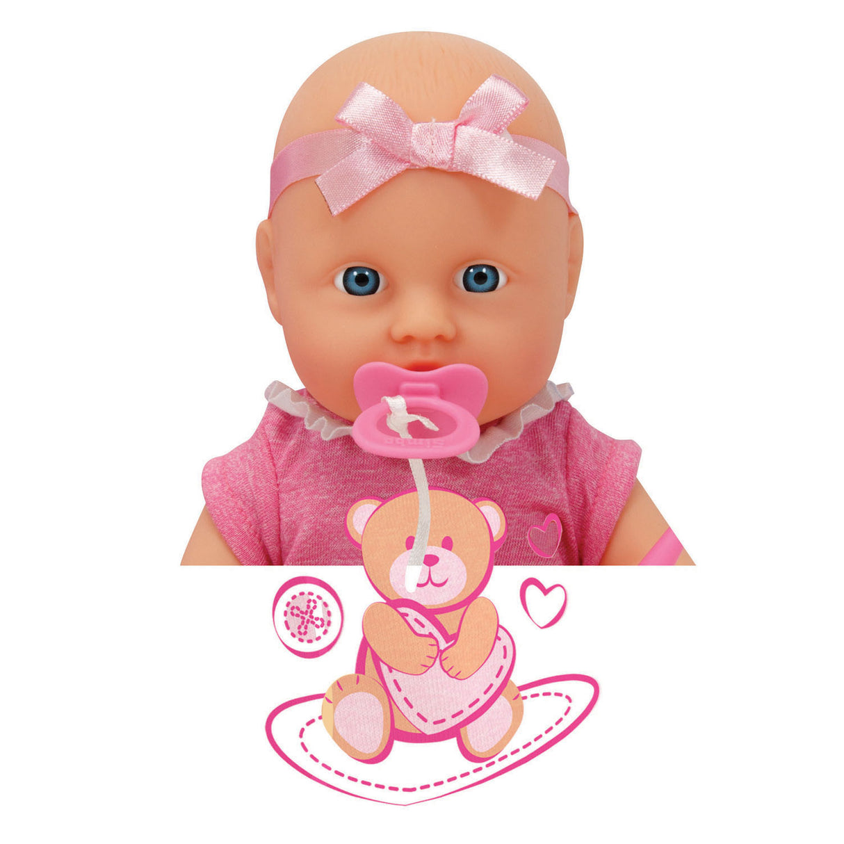 New born baby born baby born baby doll with accessories 4dlg.