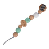 Eichhorn baby wooden pacifier chain