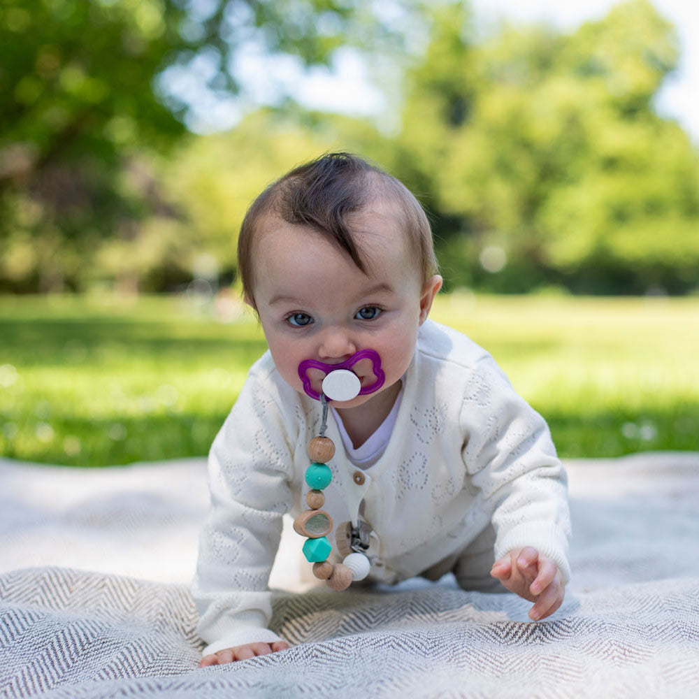 Eichhorn Puppelchen Holz Pacifier Ketten