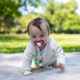 Eichhorn otroški leseni pacifier veriga